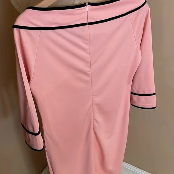 Fashion MIA Pink and Black Dress Size XL New With Tags - Picture 8 of 9